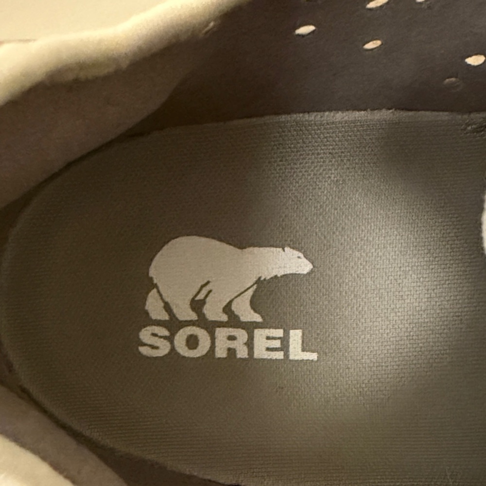 Sorel Men's Sneakers in Gray and Light Lime - Picture 2 of 6